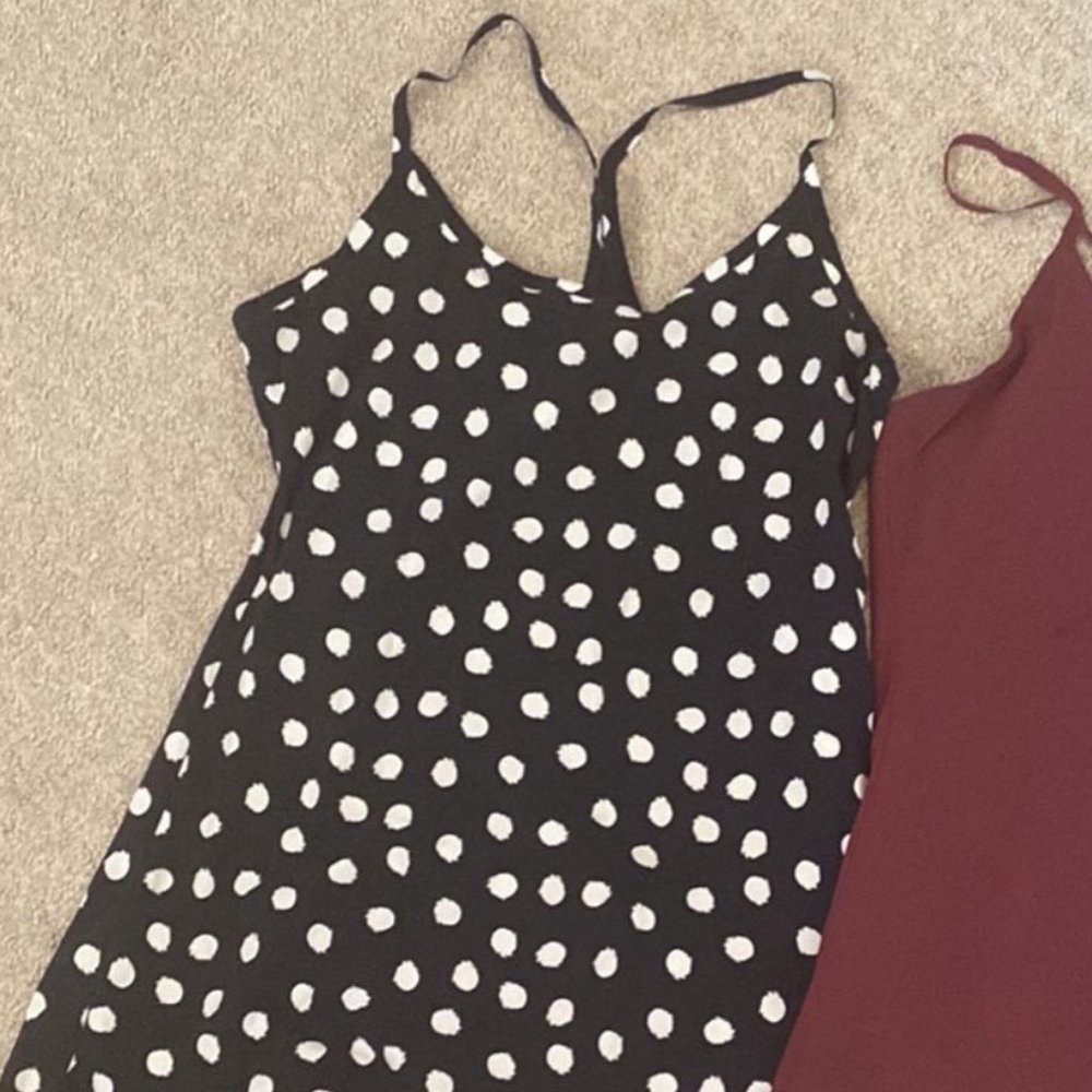 Outdoor Voices Large Polka Dot Exercise Dress